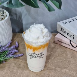 นมคาราเมลปั่น