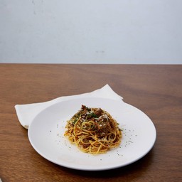 สปาเก็ตตี้โบโลเนสเนื้อ