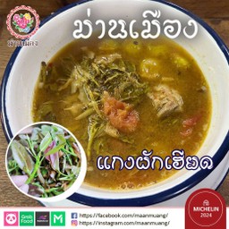 แกงผักเฮียด มังสวิรัติ