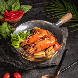 กุ้งอบวุ้นเส้น