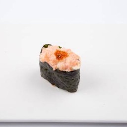 ซูชิหน้าแซลมอนสไปซี่