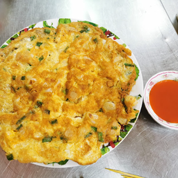 ไข่เจียวกระเทียมดอง