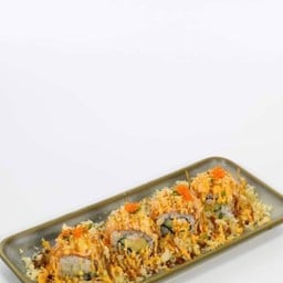 แซลมอน สไปซี่ครั่นซี่โรล 5 คำ