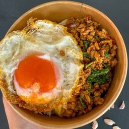 ข้าวกระเพราหมูสับ