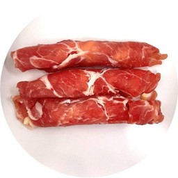 สันคอหมูห่อชีส