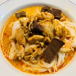 ขนมจีนน้ำยากะทิไก่