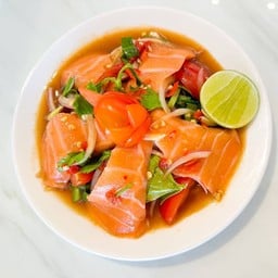 เหลาปลาร้าแซลมอน