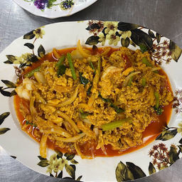 กุ้งผัดผงกระหรี่