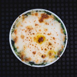 ผักโขมอบชีส