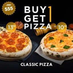 Classic Buy 1 Get 1 Pizza