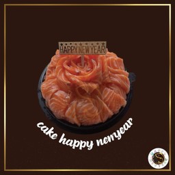 CAKE SALMON HAPPY NEWYEAR