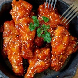 ปีก+น่อง ทอดเกาหลี