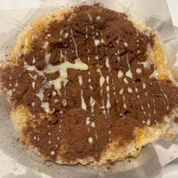 โรตีผงโอวัลติน + นม