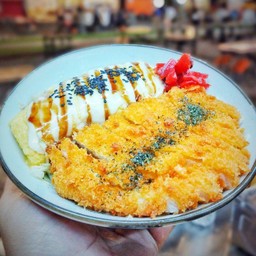 ข้าวทงคัตสึด้งคอมโบ