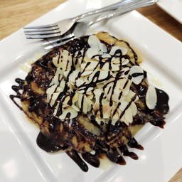 โรตีอัลมอนด์+ช็อคโกแลต