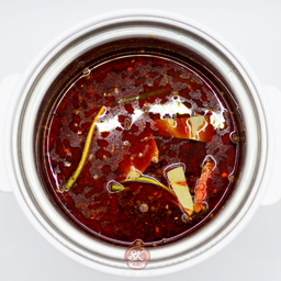 ซุปหมาล่าเผ็ดน้อย (มันพืช) + ชุดพร้อมทาน (ต้มให้)