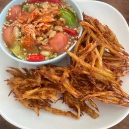 ส้มตำทอด