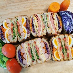 Eat The Rainbow Sandwich