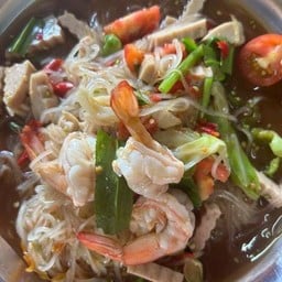 ตำเส้นเล็กกุ้ง