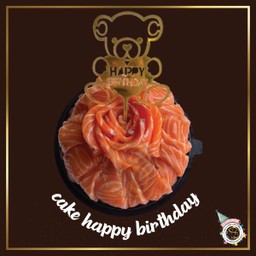 CAKE SALMON HAPPY BIRTHDAY