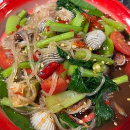 ตำเส้นเล็กหอยแครง