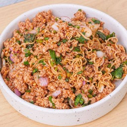 ลาบมาม่าไก่สับ