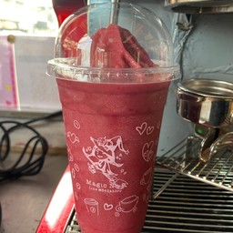 บลูเบอร์รี่ปั่น Blueberry Smoothie
