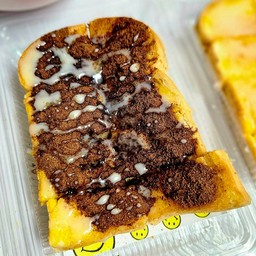 ปังปิ้งเนยนมโอวัลติน