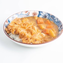 ข้าวแกงกะหรี่ไก่ทอด