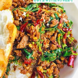 ครัวกะเพราพริกแห้ง