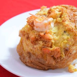 ไข่เจียวกุ้งเป็นกับข้าว