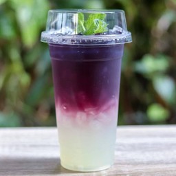 ชาอัญชันมะนาว