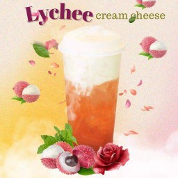 ชาลิ้นจี่วิปครีมชีส