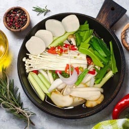 ต้มยำเห็ด น้ำใส.