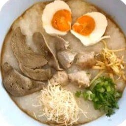 Pork Congee + Offal + Salted Egg
