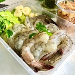 กุ้งแช่น้ำปลา น้ำจิ้มซีฟู้ด