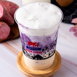 นมสดมันม่วง