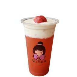 ชาสตอรเบอรี่ ครีมชีส