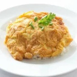 ข้าวไข่เจียวกุ้ง