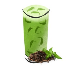 ชาเขียว ใส