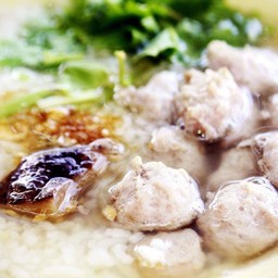 Boiled Rice With Pork