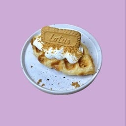 Croffle Lotus Biscoff ( บิสกิสคาราเมล )