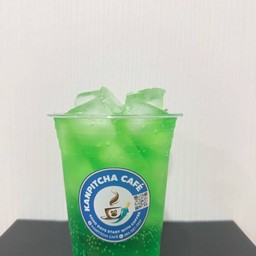 น้ำเขียวโซดา  Green Syrup Soda