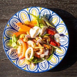 ยำวุ้นเส้นทะเลรวมมิตร