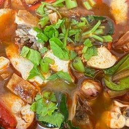 ต้มยำไก่ย่าง