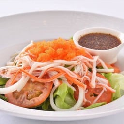 สลัดปูอัดไข่กุ้ง