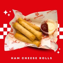 ปอเปี๊ยะแฮมชีส 5 ชิ้น