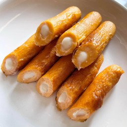 ไส้กรอกชีสทอดชิ้นละ