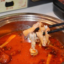 ต้มหม่าล่า ไส้เป็ด