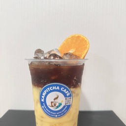 ลาเต้น้ำส้ม  Orange Latte